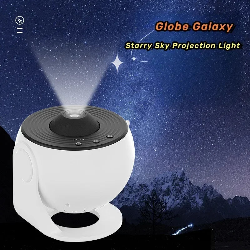 New globe galaxy starry sky atmosphere projection lamp HD starry sky bedroom night light ornaments gift